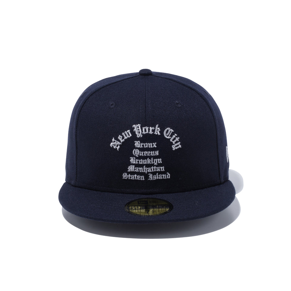 59FIFTY 5BOROUGHTS ネイビー