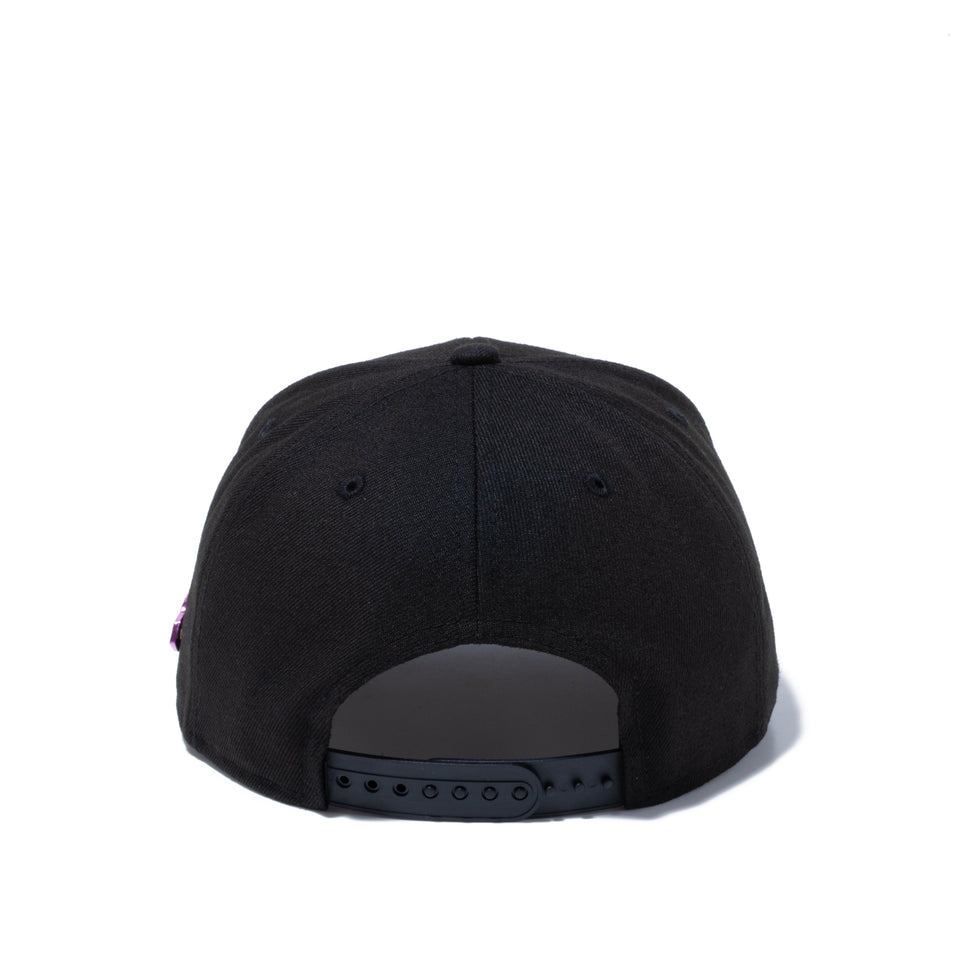 9FIFTY クリスタル メタルバッジ フラッグ ローズ