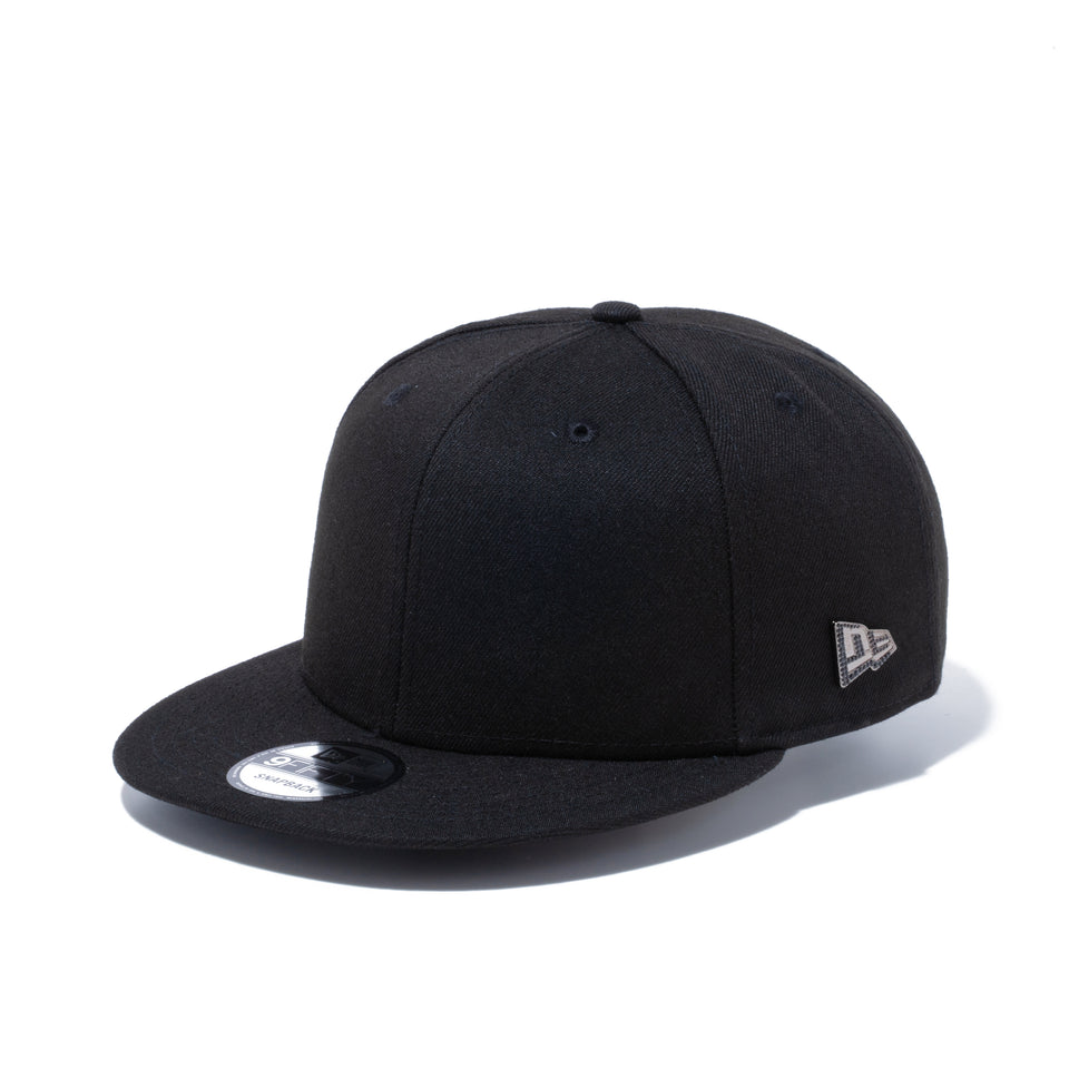 9FIFTY クリスタル メタルバッジ フラッグ ブラック