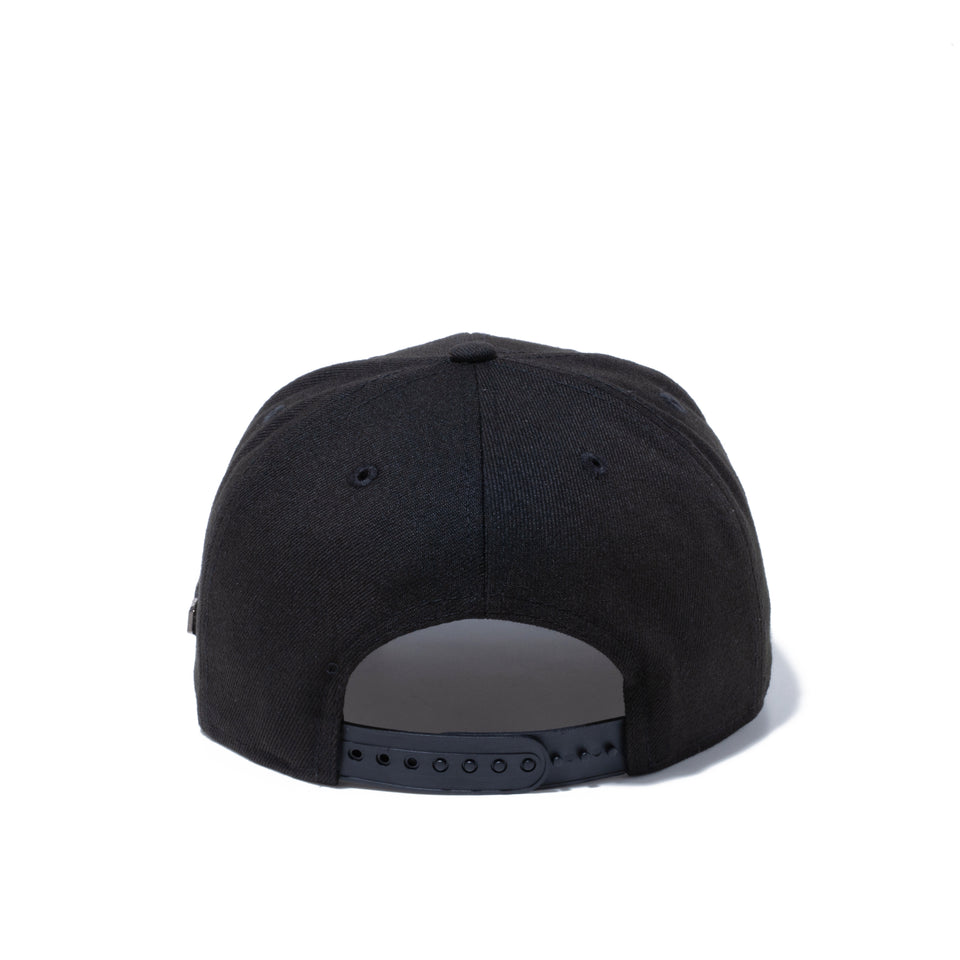 9FIFTY クリスタル メタルバッジ フラッグ ブラック