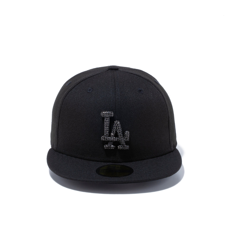 59FIFTY クリスタル メタルバッジ ロサンゼルス・ドジャース ブラック