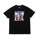 半袖 パフォーマンス Tシャツ タイダイ スクエアニューエラロゴ ブラック