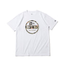 半袖 パフォーマンス Tシャツ ボタニカル バイザーステッカーロゴ ホワイト