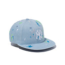 Child 9FIFTY ニューヨーク・ヤンキース スプラッシュエンブロイダリー ウォッシュドデニム