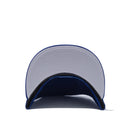 Child 9FIFTY ロサンゼルス・ドジャース スパークル ダークロイヤル グレーアンダーバイザー
