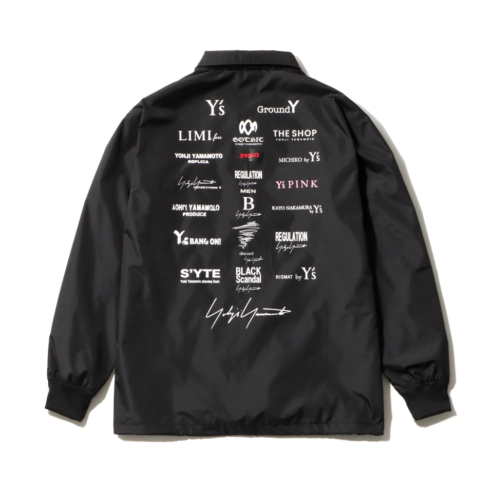 コーチジャケット SS21 Yohji Yamamoto Inc. ブラック