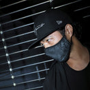 MASK FACE COVERINGS マスク Yohji Yamamoto スカル&ローズ ブラック
