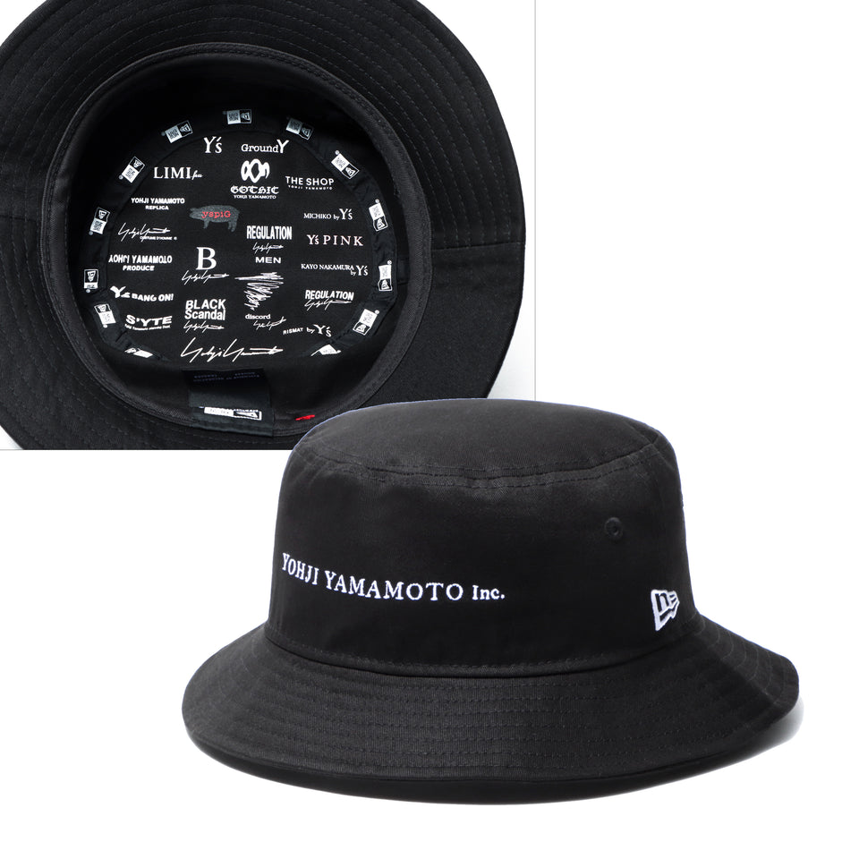 バケット01 SS21 Yohji Yamamoto Inc. ブラック