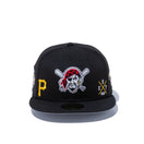 59FIFTY MULTI LOGO ピッツバーグ・パイレーツ グレーアンダーバイザー