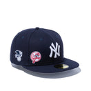 59FIFTY MULTI LOGO ニューヨーク・ヤンキース グレーアンダーバイザー