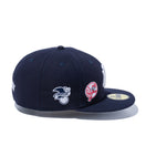 59FIFTY MULTI LOGO ニューヨーク・ヤンキース グレーアンダーバイザー
