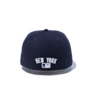 59FIFTY MULTI LOGO ニューヨーク・ヤンキース グレーアンダーバイザー