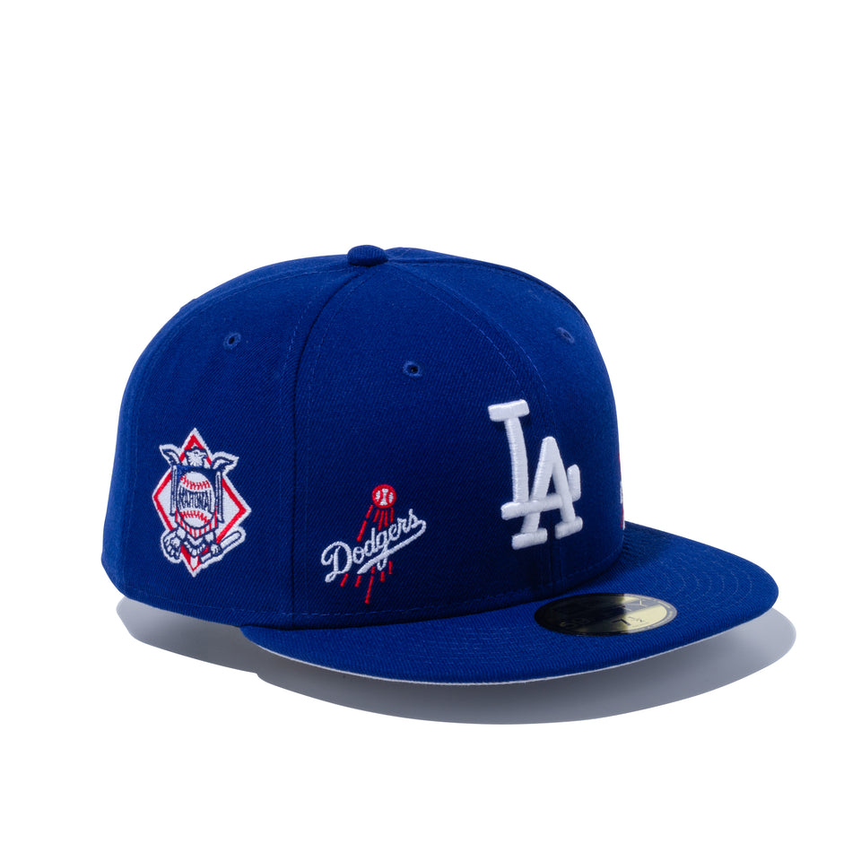 59FIFTY MULTI LOGO ロサンゼルス・ドジャース グレーアンダーバイザー