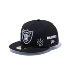 59FIFTY MULTI LOGO ラスベガス・レイダース グレーアンダーバイザー