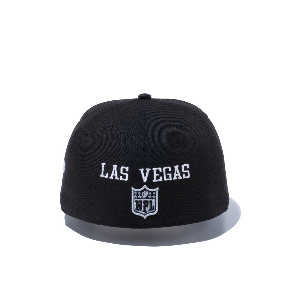 59FIFTY MULTI LOGO ラスベガス・レイダース グレーアンダーバイザー