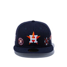 59FIFTY MULTI LOGO ヒューストン・アストロズ グレーアンダーバイザー