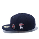 59FIFTY MULTI LOGO デトロイト・タイガース グレーアンダーバイザー