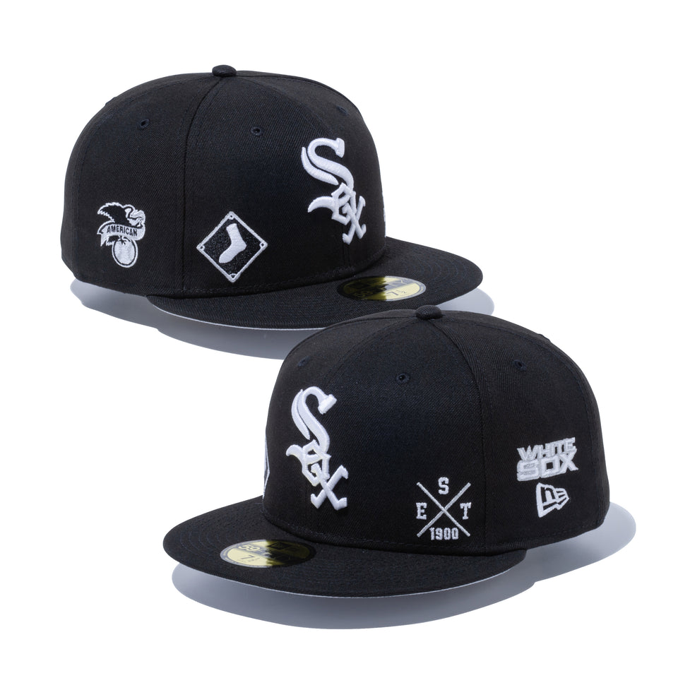 59FIFTY MULTI LOGO シカゴ・ホワイトソックス グレーアンダーバイザー