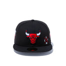 59FIFTY MULTI LOGO シカゴ・ブルズ グレーアンダーバイザー