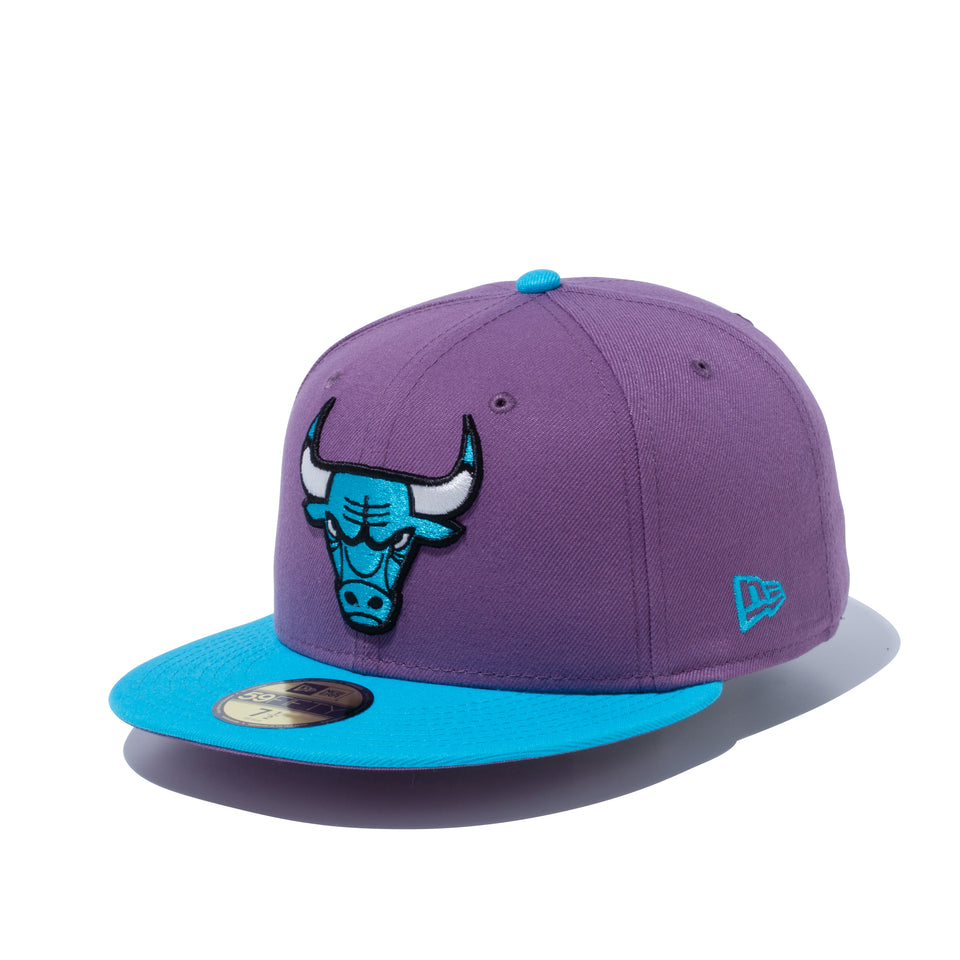 59FIFTY 2TONE COLOR シカゴ・ブルズ パープル×ブルー
