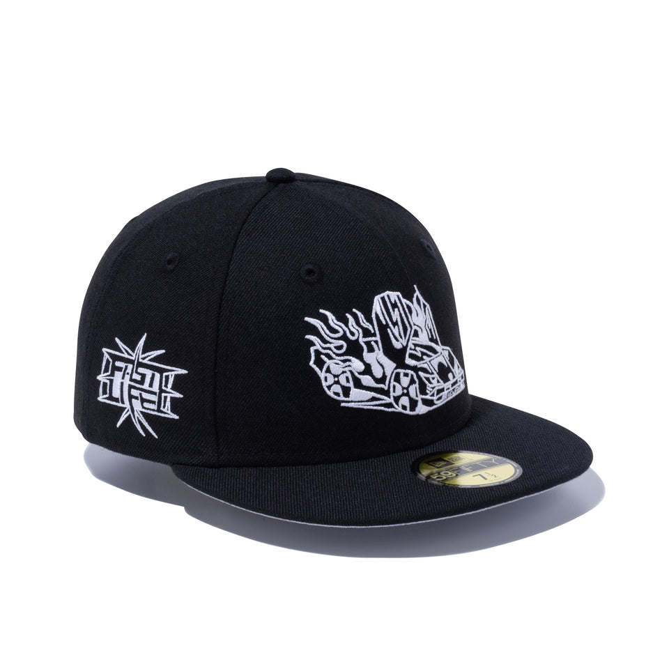 59FIFTY ALEHSY CAR アートワーク ブラック - 12718456-700| NEW ERA ニューエラ公式オンラインストア