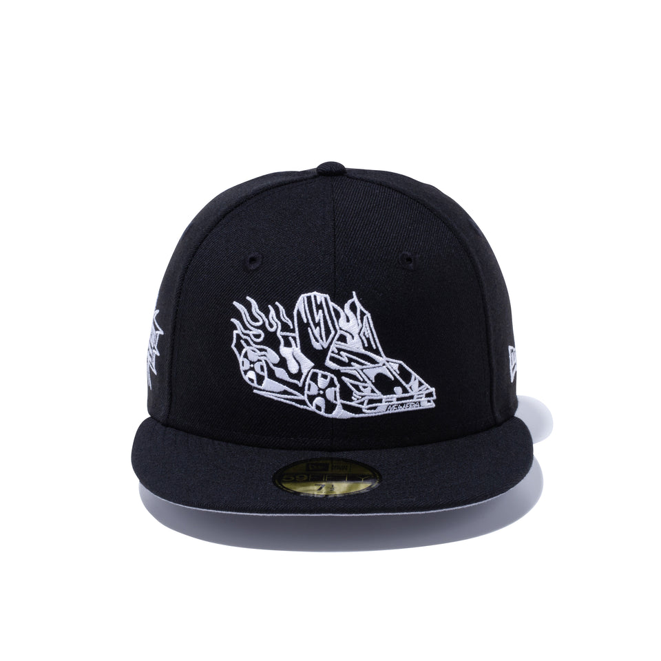 59FIFTY ALEHSY CAR アートワーク ブラック - 12718456-700| NEW ERA ニューエラ公式オンラインストア