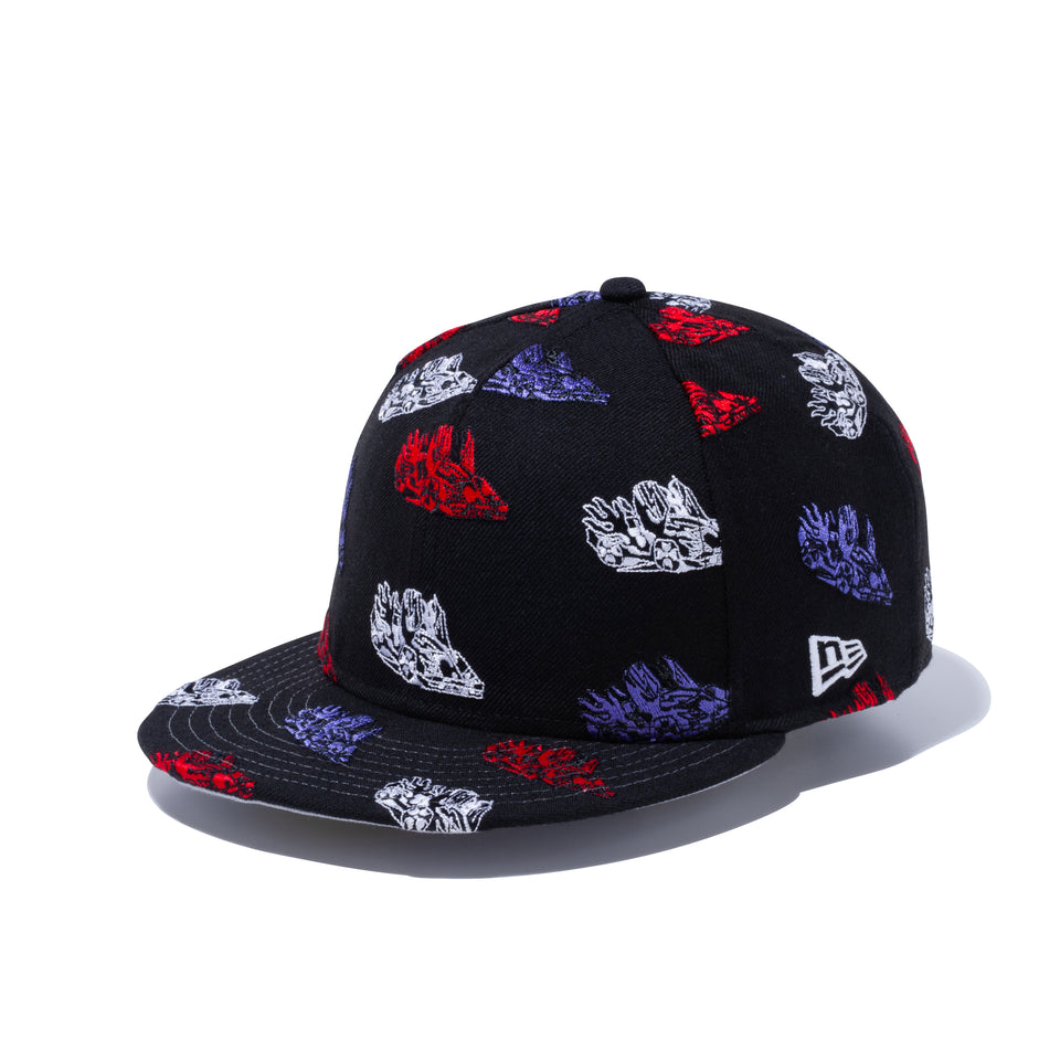 59FIFTY ALEHSY CAR アートワーク オールオーバー エンブロイダリー ブラック - 12718457-700| NEW ERA ニューエラ公式オンラインストア