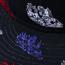 59FIFTY ALEHSY CAR アートワーク オールオーバー エンブロイダリー ブラック - 12718457-700| NEW ERA ニューエラ公式オンラインストア