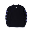 長袖 コットン Tシャツ ALEHSY FASTLIFE ブラック レギュラーフィット