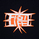 長袖 コットン Tシャツ ALEHSY FASTLIFE ブラック レギュラーフィット