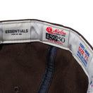 【ストア限定】59FIFTY FEAR OF GOD ESSENTIALS Fロゴ ウォルナット グリーンアンダーバイザー
