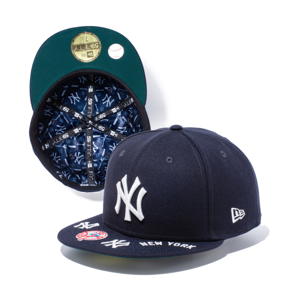 59FIFTY MLB VISOR HIT ニューヨーク・ヤンキース