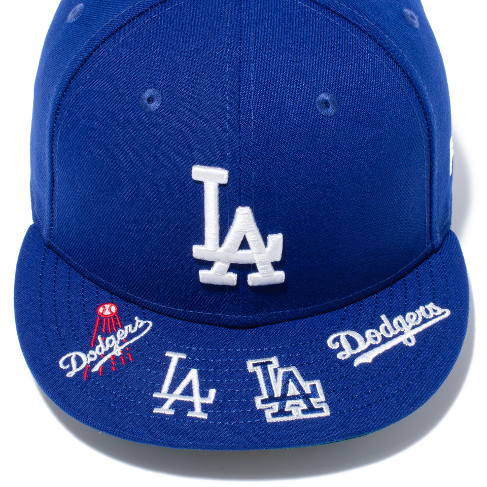 59FIFTY MLB VISOR HIT ロサンゼルス・ドジャース
