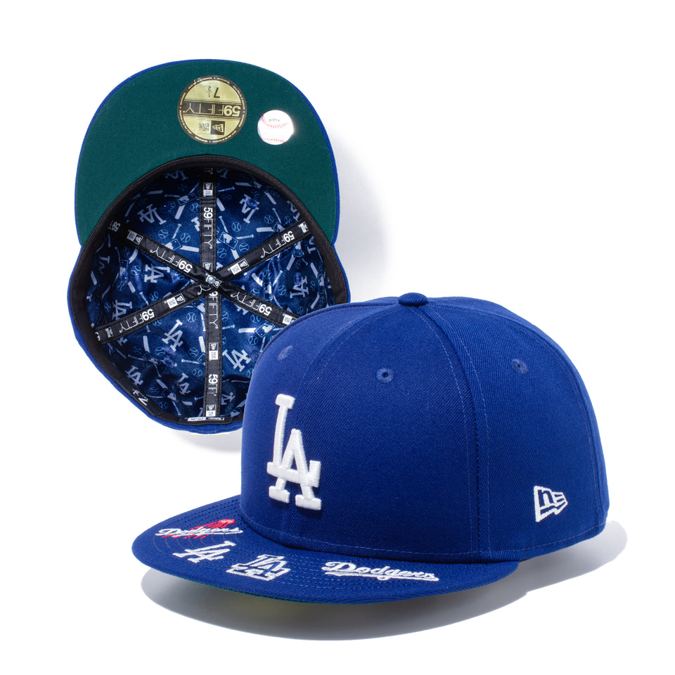 59FIFTY MLB VISOR HIT ロサンゼルス・ドジャース