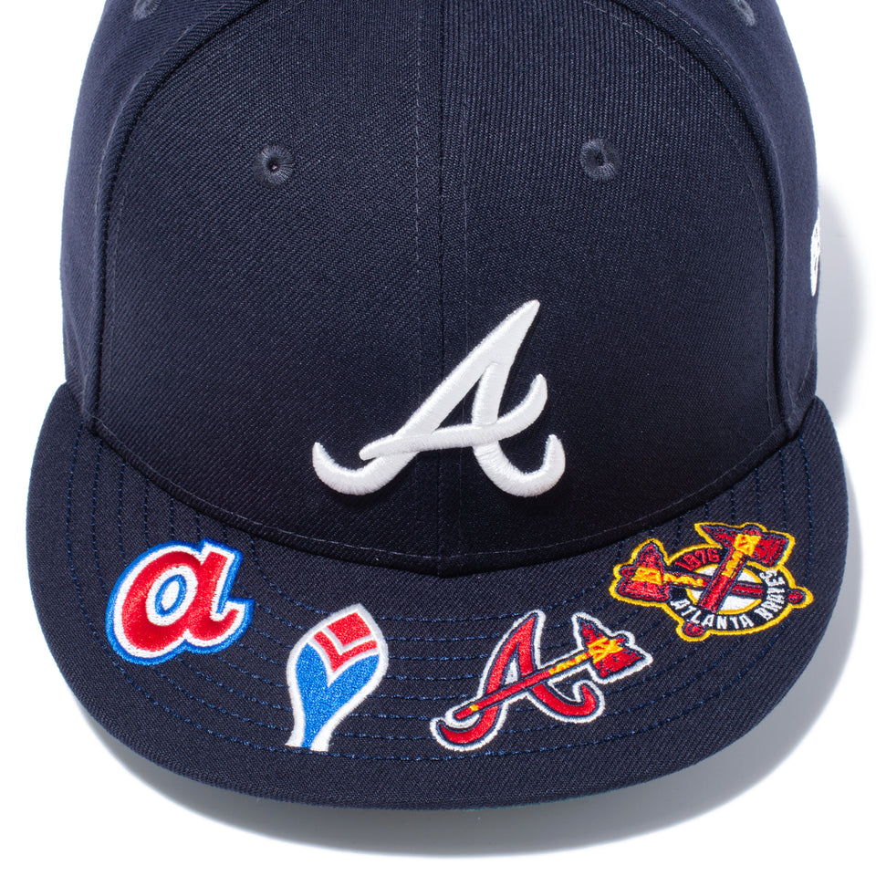 59FIFTY MLB VISOR HIT アトランタ・ブレーブス