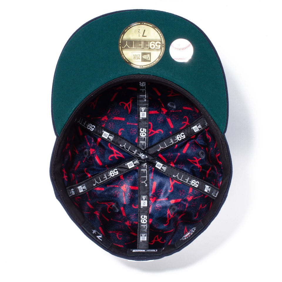 59FIFTY MLB VISOR HIT アトランタ・ブレーブス