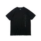 半袖 コットン Tシャツ Yohji Yamamoto SS21 シグネチャーロゴ アートワーク ブラック レギュラーフィット