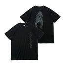 半袖 コットン Tシャツ Yohji Yamamoto SS21 シグネチャーロゴ アートワーク ブラック レギュラーフィット