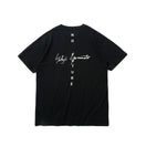 半袖 コットン Tシャツ Yohji Yamamoto SS21 NO FUTURE シグネチャーロゴ ブラック レギュラーフィット