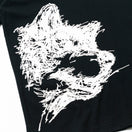 半袖 コットン Tシャツ Yohji Yamamoto SS21 ドッグ シグネチャーロゴ ブラック レギュラーフィット