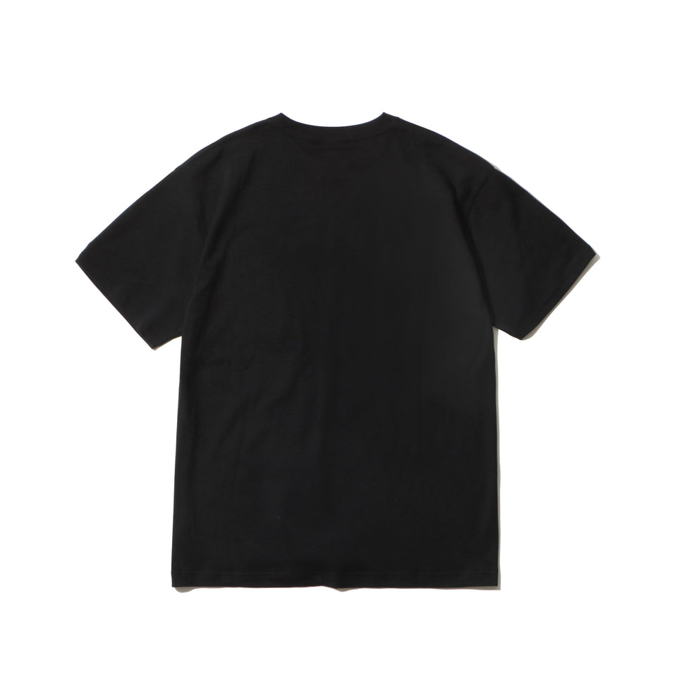 半袖 コットン Tシャツ Yohji Yamamoto SS21 ドッグ シグネチャーロゴ ブラック レギュラーフィット
