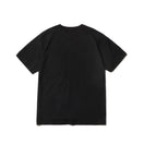 半袖 コットン Tシャツ Yohji Yamamoto SS21 ドッグ シグネチャーロゴ ブラック レギュラーフィット