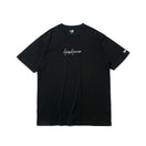半袖 コットン Tシャツ Yohji Yamamoto SS21 シグネチャーロゴ ブラック レギュラーフィット