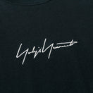 半袖 コットン Tシャツ Yohji Yamamoto SS21 シグネチャーロゴ ブラック レギュラーフィット
