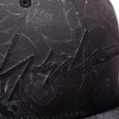 59FIFTY Yohji Yamamoto SS21 スカル&ローズ オールオーバープリント シグネチャーロゴ ブラック