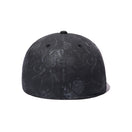 59FIFTY Yohji Yamamoto SS21 スカル&ローズ オールオーバープリント シグネチャーロゴ ブラック