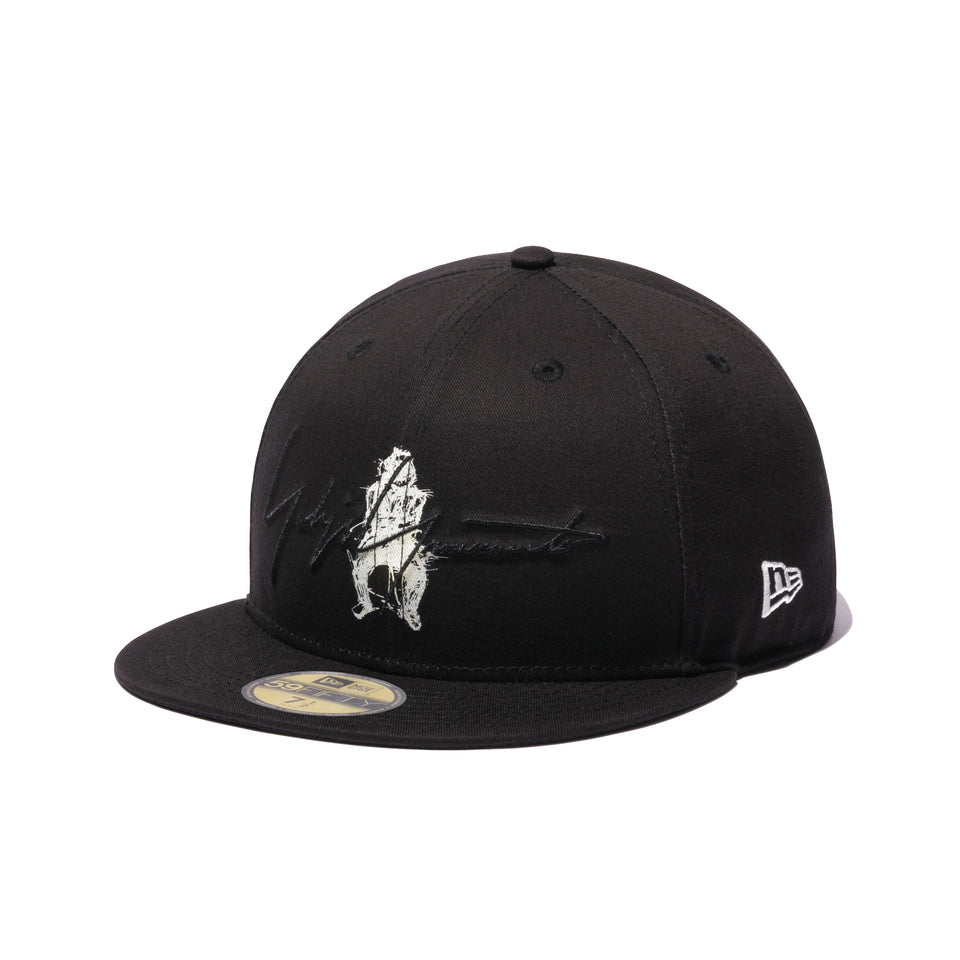 59FIFTY Yohji Yamamoto SS21 シグネチャーロゴ アートワーク ブラック
