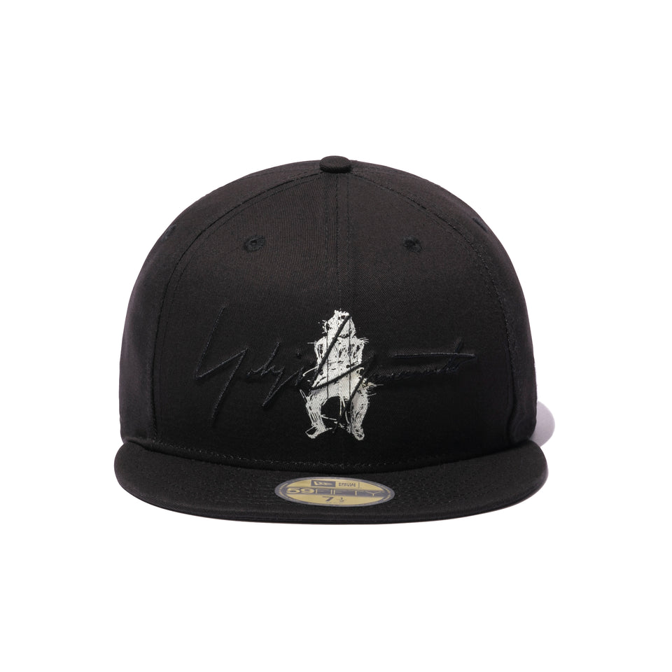 59FIFTY Yohji Yamamoto SS21 シグネチャーロゴ アートワーク ブラック