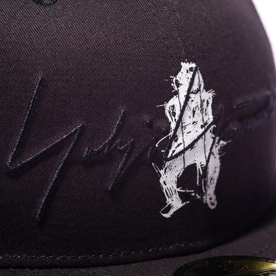 59FIFTY Yohji Yamamoto SS21 シグネチャーロゴ アートワーク ブラック