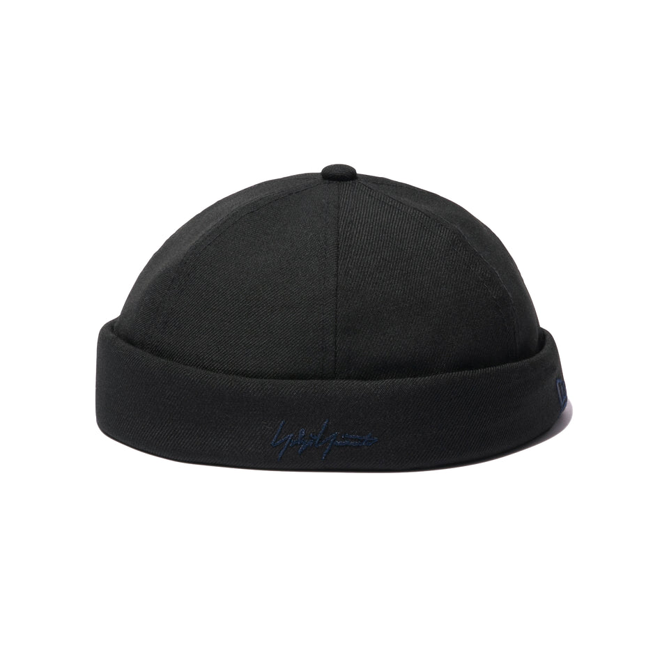 フィッシャーマンキャップ Yohji Yamamoto SS21 シグネチャーロゴ ブラック